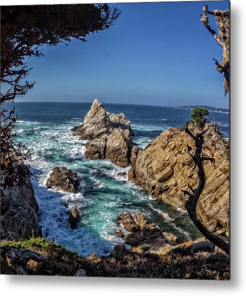 Big Sur Outlook Metal Print featuring the photograph Big_sur_outlook by Chris Spencer