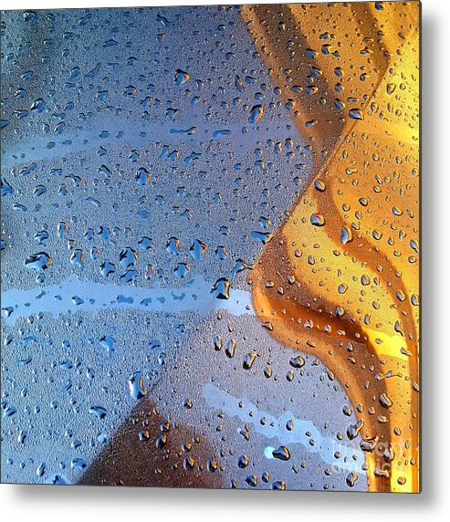 Reflections Metal Print featuring the photograph Blue Gold by Lorenzo Cassina