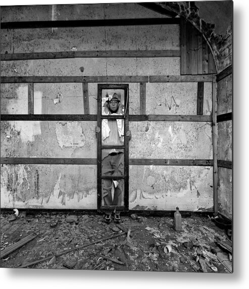 Urbex Metal Print featuring the photograph Camera Roll by Carlo Ferrara