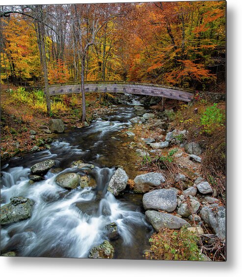 Crab Tree Creek Metal Print featuring the photograph Crab Tree Creek by Mark Papke