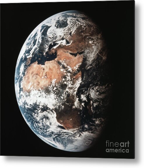 Taking Off Metal Print featuring the photograph Earth by Bettmann