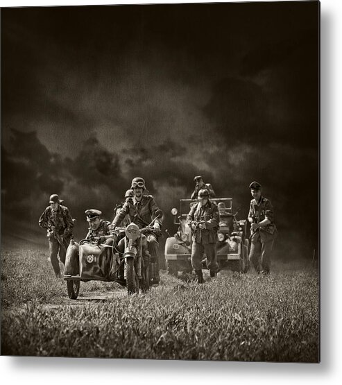 Army Metal Print featuring the photograph Es Ist Der Krieg by Dmitry Laudin