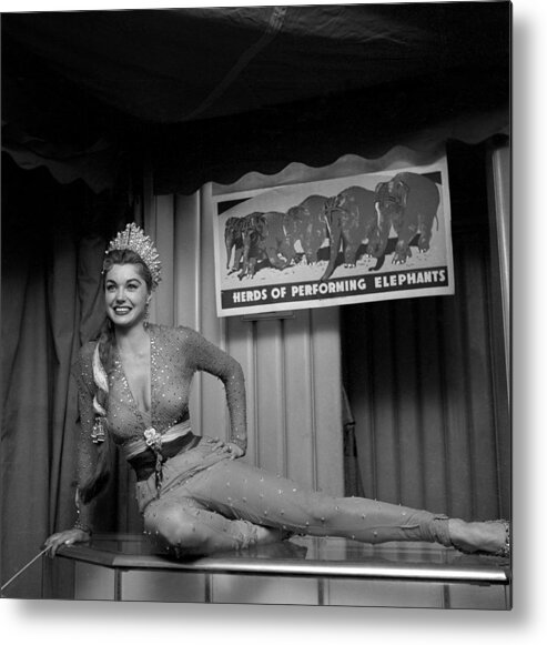 Esther Williams Metal Print featuring the photograph Esther Williams by Michael Ochs Archives