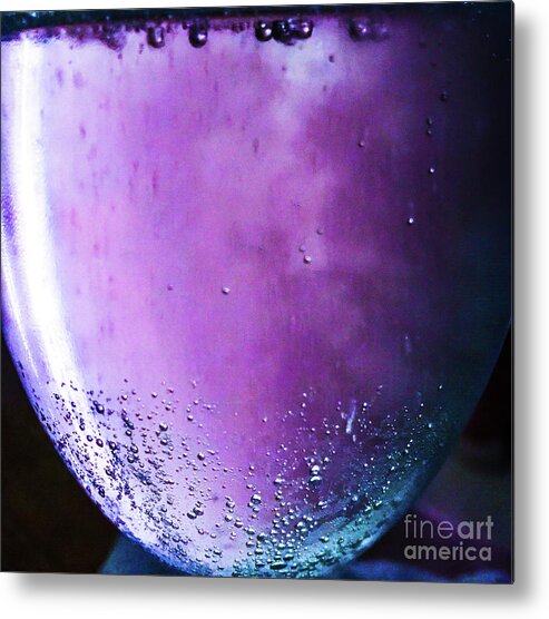 Bubble Metal Print featuring the photograph Bubble 2 by Atousa Raissyan