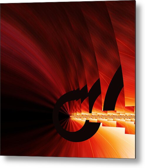 Vic Eberly Metal Print featuring the digital art Ignition by Vic Eberly