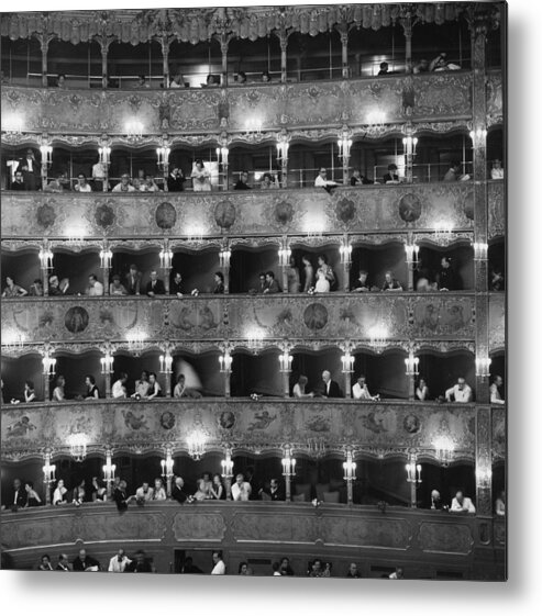 1950-1959 Metal Print featuring the photograph La Fenice by Erich Auerbach
