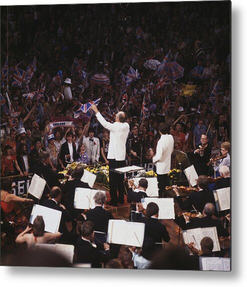 1980-1989 Metal Print featuring the photograph Last Night Of The Proms by George Freston
