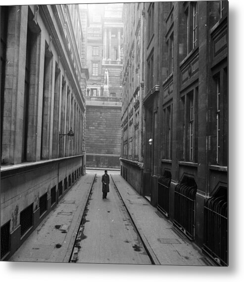 Recreational Pursuit Metal Print featuring the photograph Lost In The City by John Chillingworth