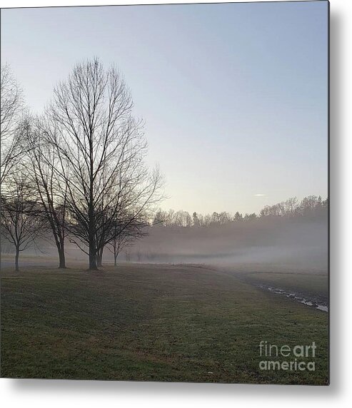 Mist Metal Print featuring the photograph Morning Rise II by Anita Adams