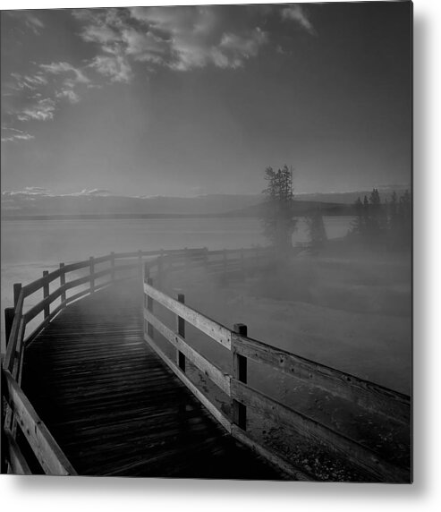 Yellowstone Metal Print featuring the photograph No Title by Danling Gu