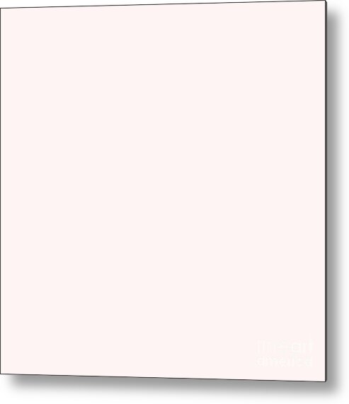 Pink Metal Print featuring the digital art Pale Pink by Delynn Addams for Interior Home Decor by Delynn Addams
