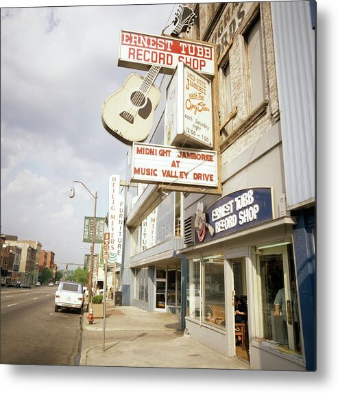 Country And Western Music Metal Print featuring the photograph Photo Of Country And Nashville by David Redfern