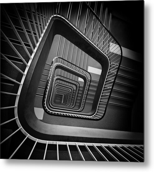 Staircase Metal Print featuring the photograph Rollmop by Sobul