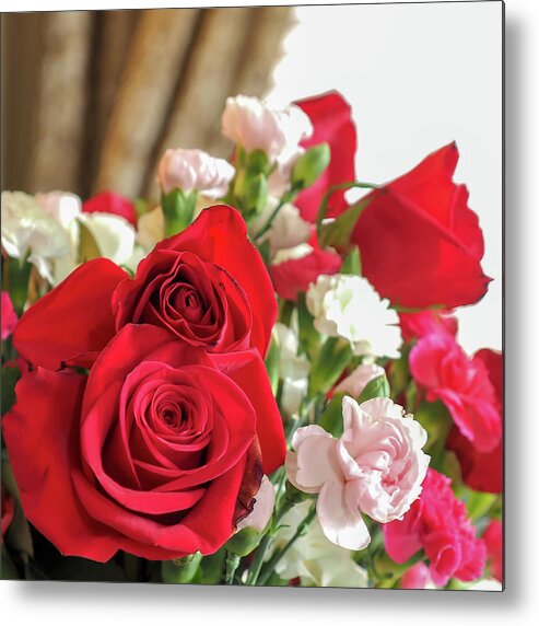Roses Metal Print featuring the photograph Roses 11 by C Winslow Shafer