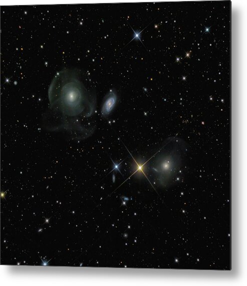 New Mexico Metal Print featuring the photograph Shell Galaxies by Image By Marco Lorenzi, Www.glitteringlights.com