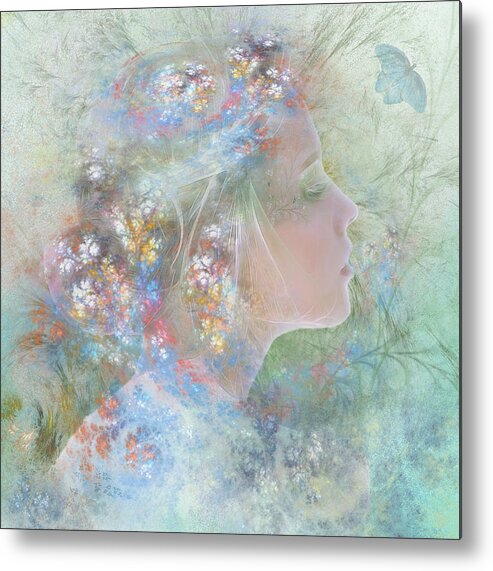 Spring Metal Print featuring the photograph Spring by Natalia Simongulashvili  ( Nataliorion )