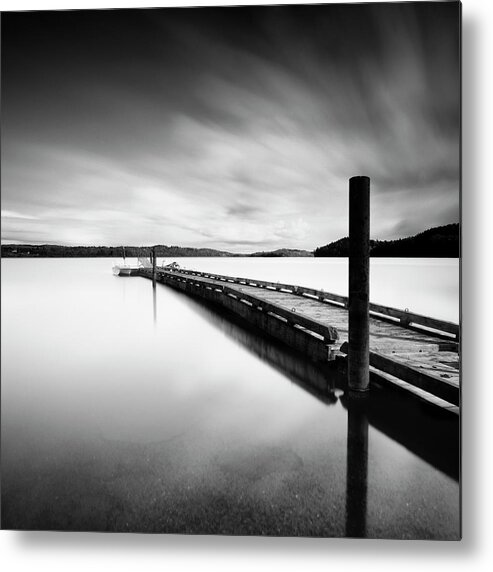 Water Metal Print featuring the photograph Stand By by Moises Levy