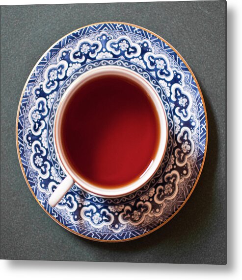 Refreshment Metal Print featuring the photograph Tea For One by J. Ronald Lee