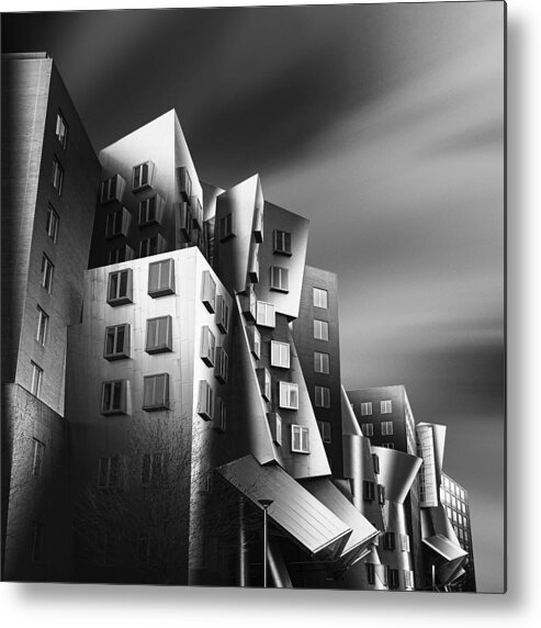 Bw Metal Print featuring the photograph Tension by Steven Zhou