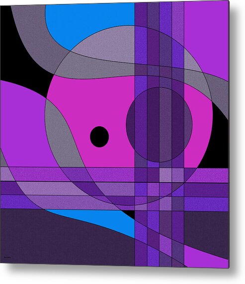 Untitled Sixth Metal Print featuring the digital art Untitled Sixth by Val Arie