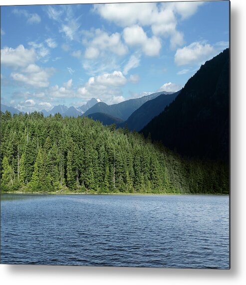 Scenics Metal Print featuring the photograph Xxl Mountain Wilderness Lake by Sharply done