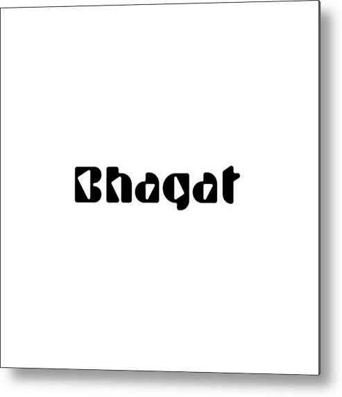 Bhagat Metal Print featuring the digital art Bhagat #1 by TintoDesigns