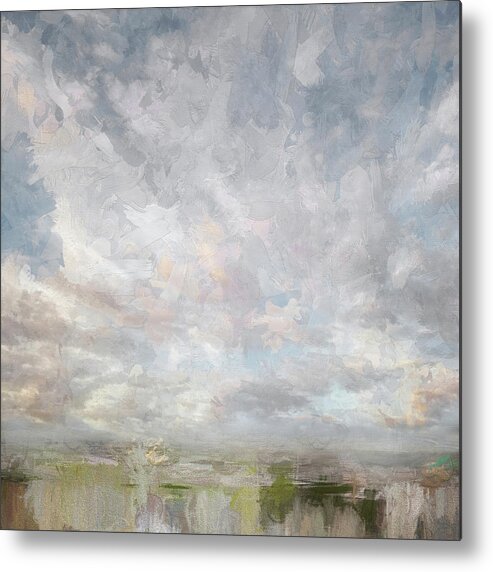 Sea Metal Print featuring the photograph Big Sky on the Basin by Karen Lynch