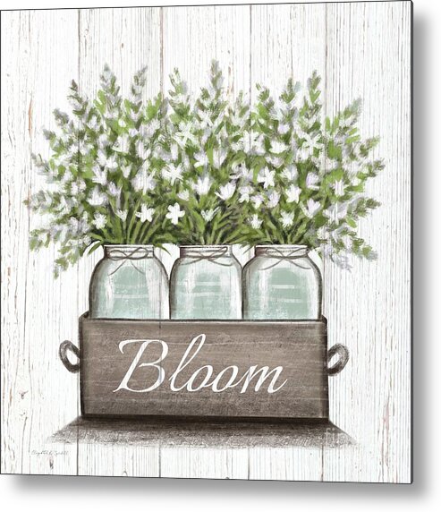 Bloom Metal Print featuring the painting Bloom #2 by Elizabeth Robinette Tyndall