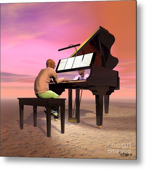 Children Metal Print featuring the digital art The Child Prodigy #1 by Walter Neal