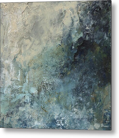 Abstract Metal Print featuring the painting Unearthed #1 by Jai Johnson