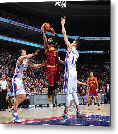 Nba Pro Basketball Metal Print featuring the photograph Kyrie Irving by Jesse D. Garrabrant