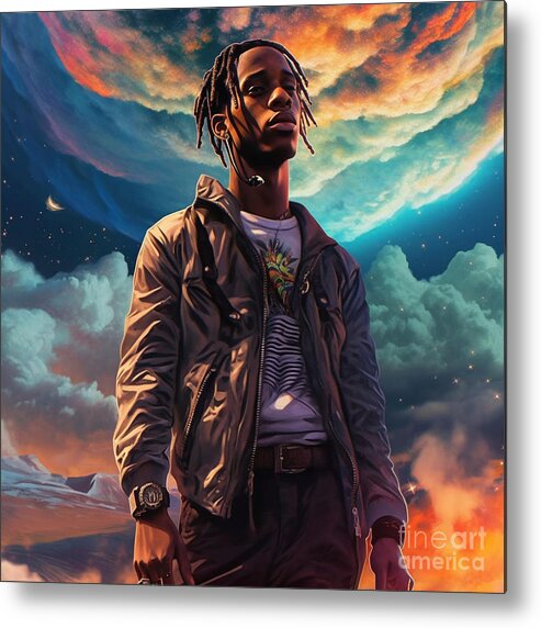 TRAVIS SCOTT' Poster, picture, metal print, paint by Most Popular Cult  posters