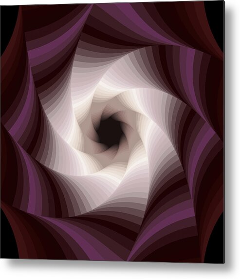 Vic Eberly Metal Print featuring the digital art A Rose Arose by Vic Eberly