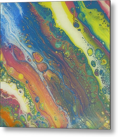  Metal Print featuring the painting All Colors in Time by Dorsey Northrup