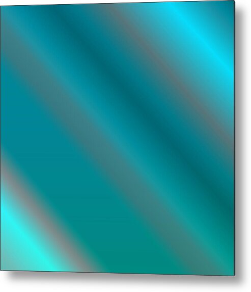 Abstract Metal Print featuring the digital art Background abstraction glimpses. by Olga Biryukova