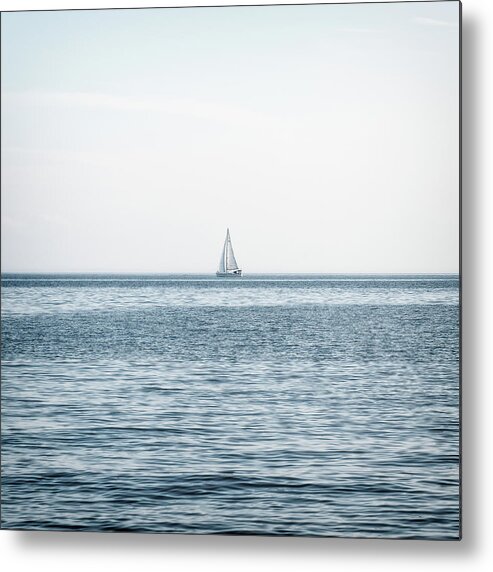 Landscape Metal Print featuring the photograph Blue Solitary by Rich Kovach