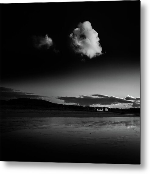 Lonely Metal Print featuring the photograph Cloud Cottage by Nigel R Bell