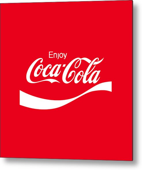 Coke Metal Print featuring the digital art Coca cola by Rigga Spoot