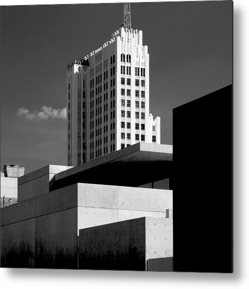 Architecture Metal Print featuring the photograph Contemporary Art Deco Architecture by Patrick Malon