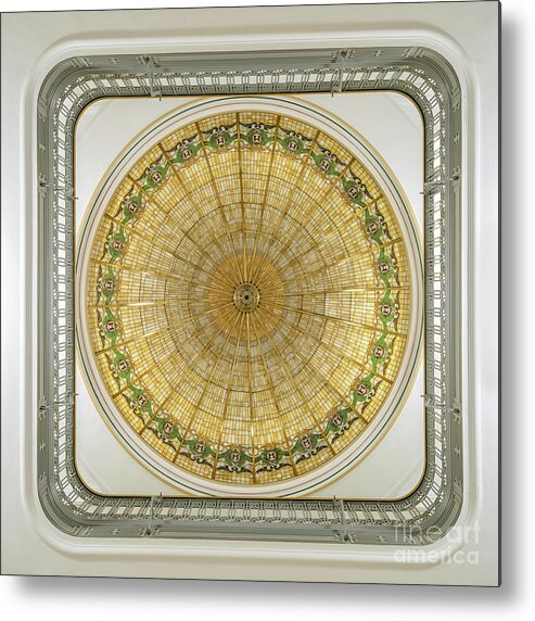 Courthouse Dome Metal Print featuring the photograph Courthouse Dome by Tamara Becker