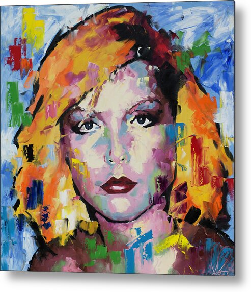 Dbbie Harry Metal Print featuring the painting Debbie Harry by Richard Day