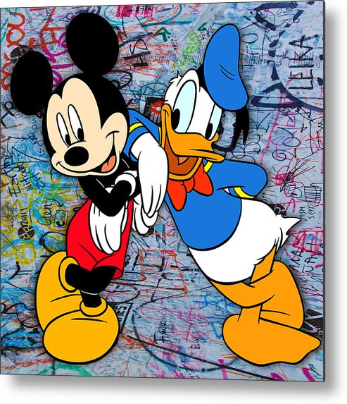 Disney Donald Duck Poster And Print Modern Cartoon Dollar Canvas