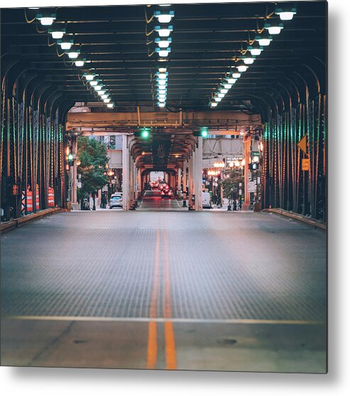 Chicago Metal Print featuring the photograph Down The Barrel by Nisah Cheatham