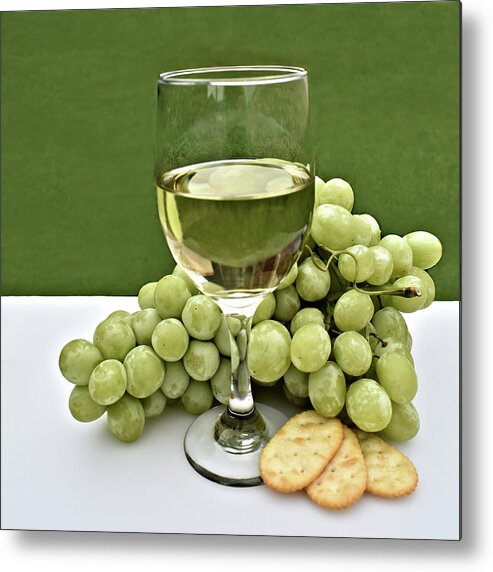 Vine Metal Print featuring the photograph From Vine To Wine by Kathy K McClellan