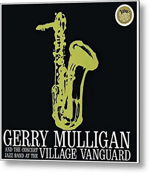 Gerry Mulligan Metal Print featuring the photograph Gerry Mulligan at the Village Vangard by Imagery-at- Work