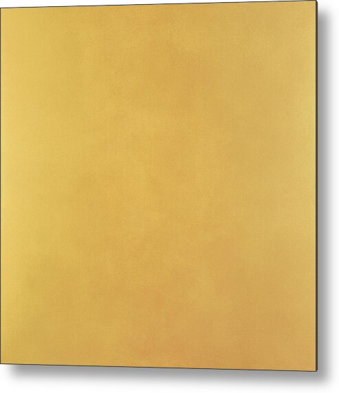 Minimalist Metal Print featuring the painting Gold Dust by Tamara Nelson