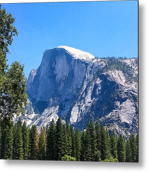 Yosemite Metal Print featuring the photograph Half Dome by Grey Coopre