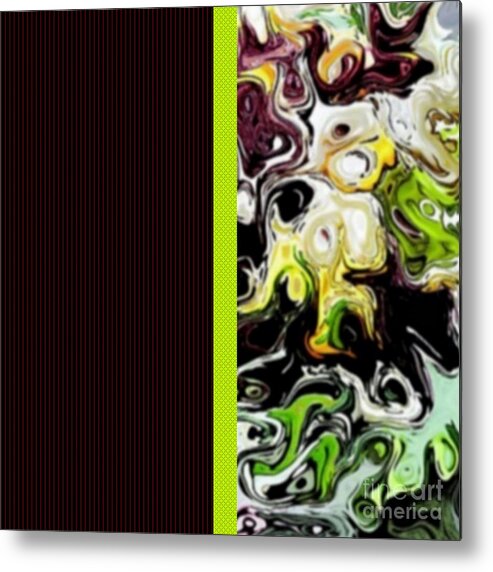 Hot Metal Print featuring the digital art Hot Mess by Designs By L