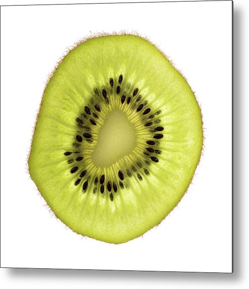 Myeress Metal Print featuring the photograph Kiwi Slice by Joe Myeress