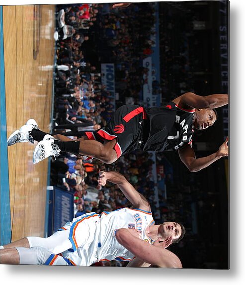 Kyle Lowry Metal Print featuring the photograph Kyle Lowry by Zach Beeker